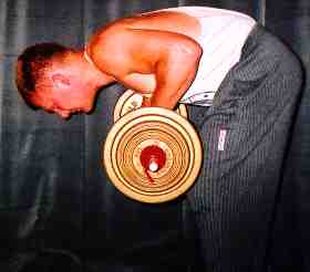 bent over rowing